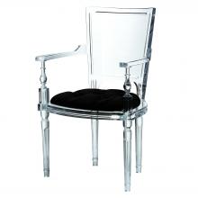  3.31247 - Marilyn Acrylic Arm Chair-Black